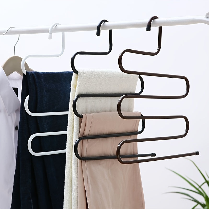 Stainless Steel Trouser Rack Tie Storage Rack