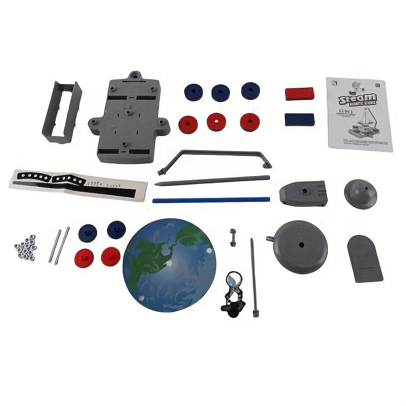 XUEYOUMA Magnetic Science Experiment Set - Anti Gravity, Levitation, 12-in-1 Toy