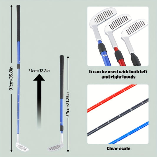 Adjustable Golf Double Sided Push Rod Head