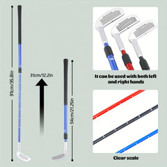 Adjustable Golf Double Sided Push Rod Head