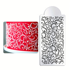 Wave Pattern Cake Stencil 27x14cm Cake Decorating Stencils