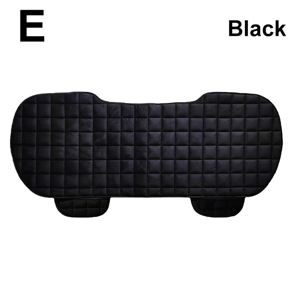 Car Seat Cover Rear Cushion Flocking Cloth Universal Auto Van Protector