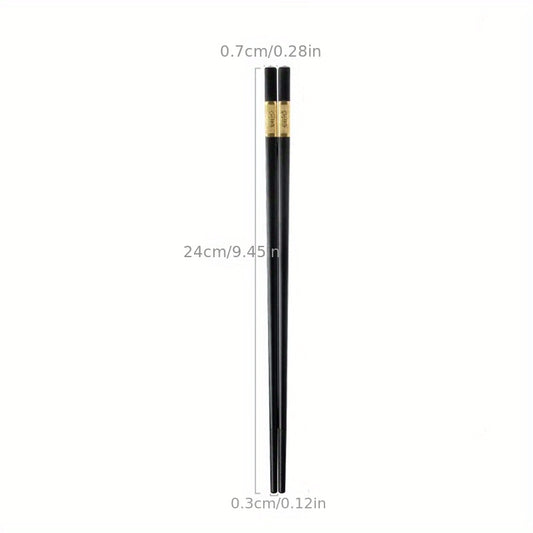 10pcs High Alloy Chopsticks Anti Mold And Anti Slip