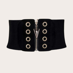 Women Corset Wide Elastic Waist Belt Cinch Stretch Waistband