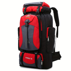 Large Capacity Travel Outdoor Bag Hiking Backpack Nylon Backpack Men's Camping B