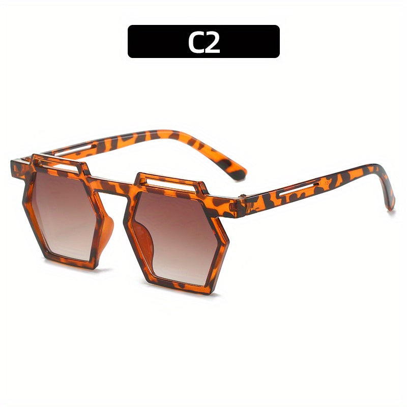Polygonal Kids Sunglasses UV Resistant