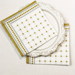 20pcs Printed Napkin Disposable Dining Tissue Napkin for Wedding Decor