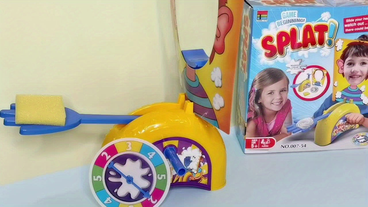 Splato Party Interactive Birthday Cream Punch Face Game
