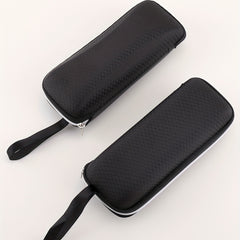 Plaid Pattern Glasses Case Zipper Sunglasses Storage Box