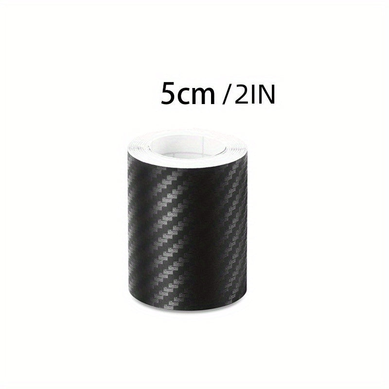 3D Carbon Fiber Roll Waterproof Car Sticker 5D Carbon Fiber Tape 18in