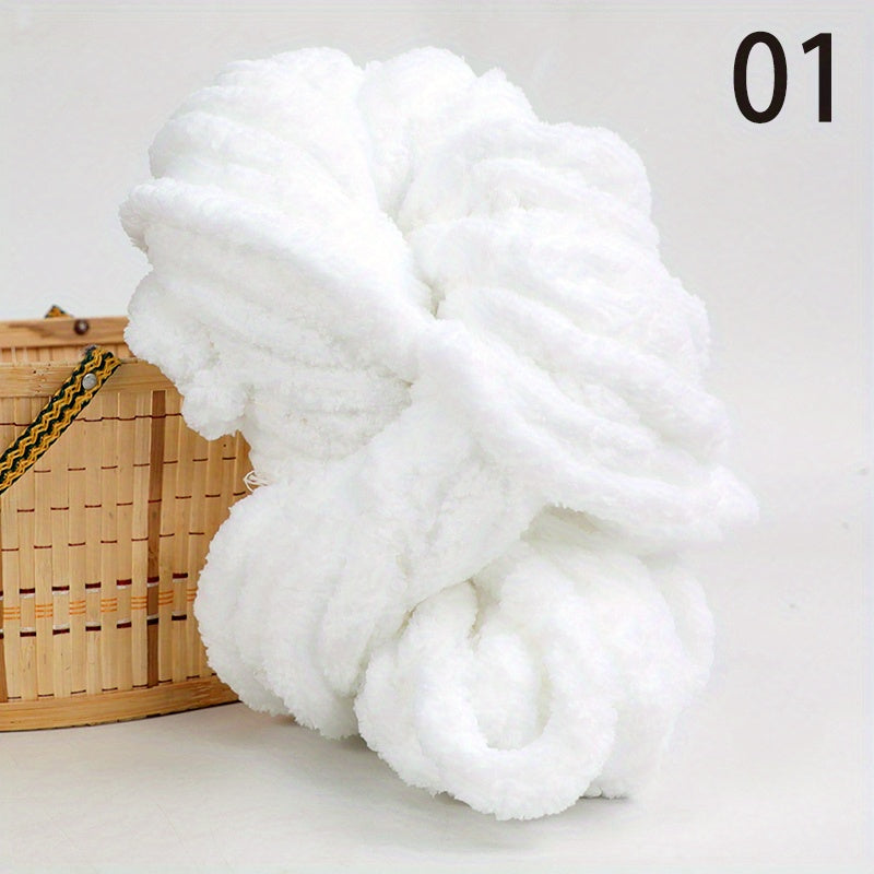 Chunky Chenille Yarn for Arm Knitting - Home Decor Projects