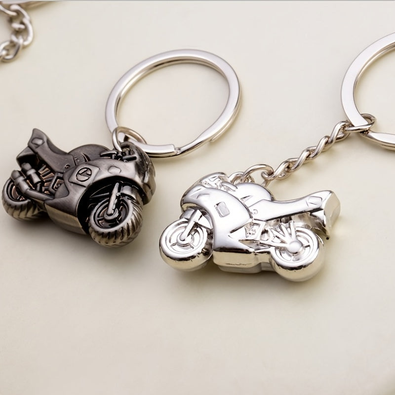 Simulation Motorcycle Keychain Car Key Chain Men's Key Ring Pendant