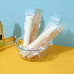 Clear Disposable Popsicle Bags with Zipper 100pcs