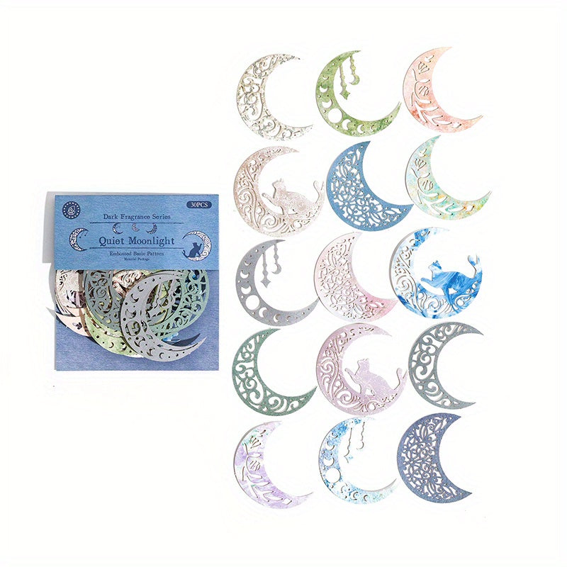30 Retro Hollow out Magazine Sheets DIY Decorations