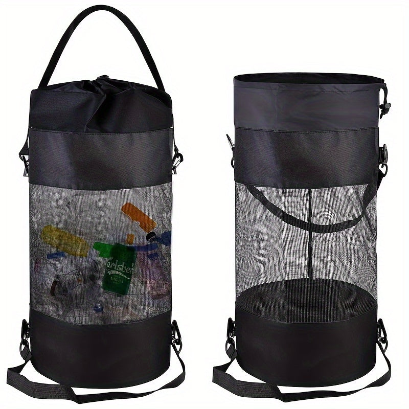 Portable Boat Trash Can Reusable Trash Bag Fishing Camping