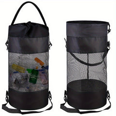 Portable Boat Trash Can Reusable Trash Bag Fishing Camping