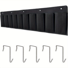 RV Shoe Pockets Hanging Bedside Storage Organizer with Sturdy Hooks