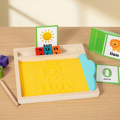 Sand Painting Number Building Block Set Educational