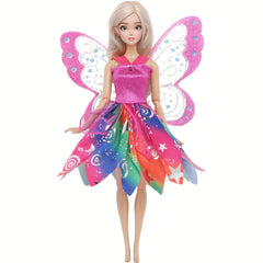 Butterfly Wing Cosplay Dress Accessory for 11.5 Inch Dolls