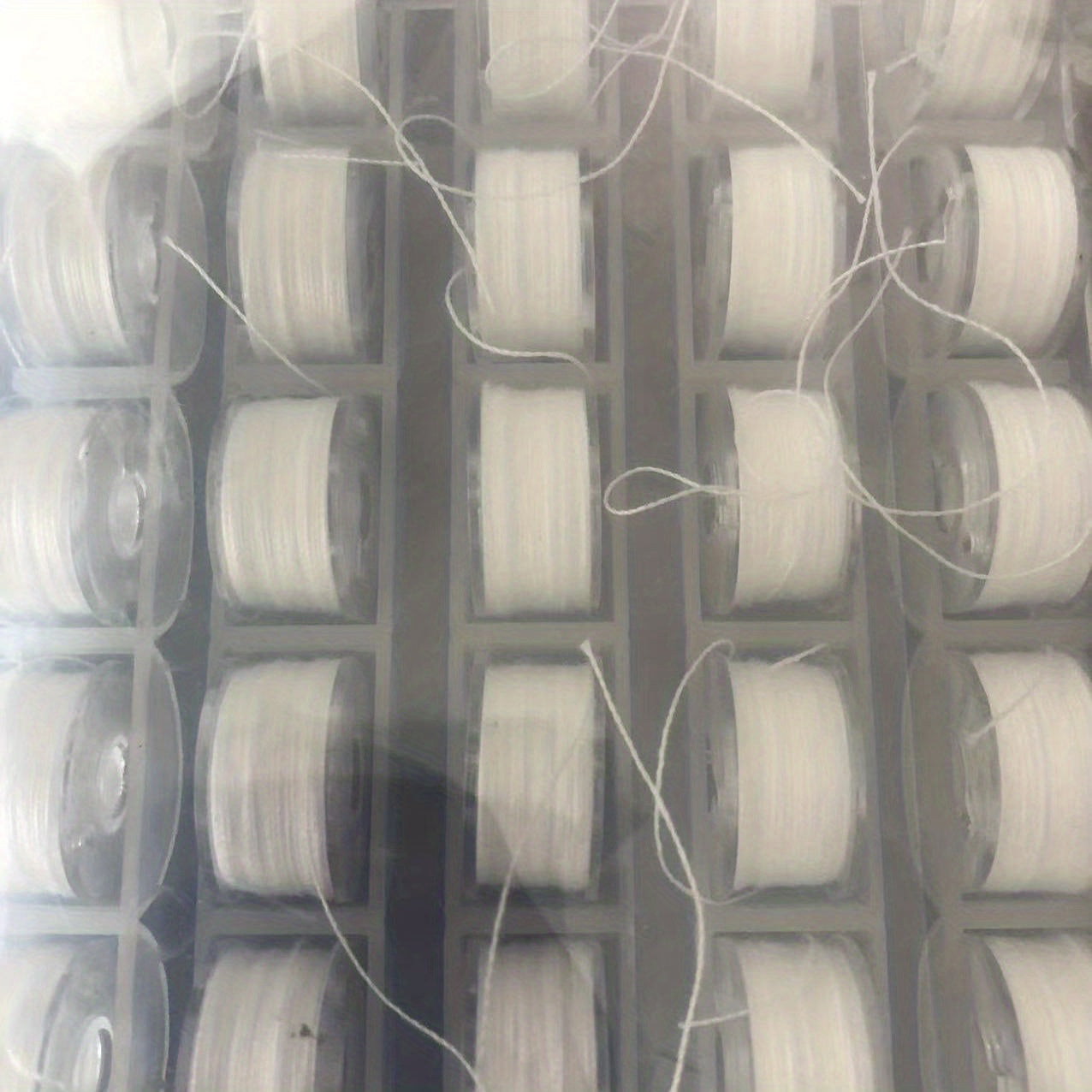 25pcs Sewing Machine Bobbin Thread With Storage Box DIY Thread Sewing Thread Kit