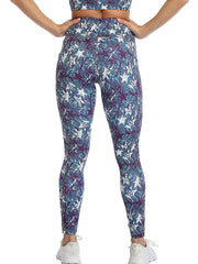Star Graphic Yoga Leggings High Waist Workout Running Gym Pants Women's