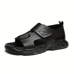 Men's Hook And Loop Sandals Non Slip Open Toe Shoes
