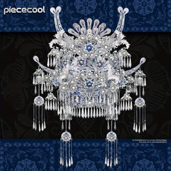 Piececool 3D Miao Ethnic Group Headgear DIY 3D Model Metal Gift