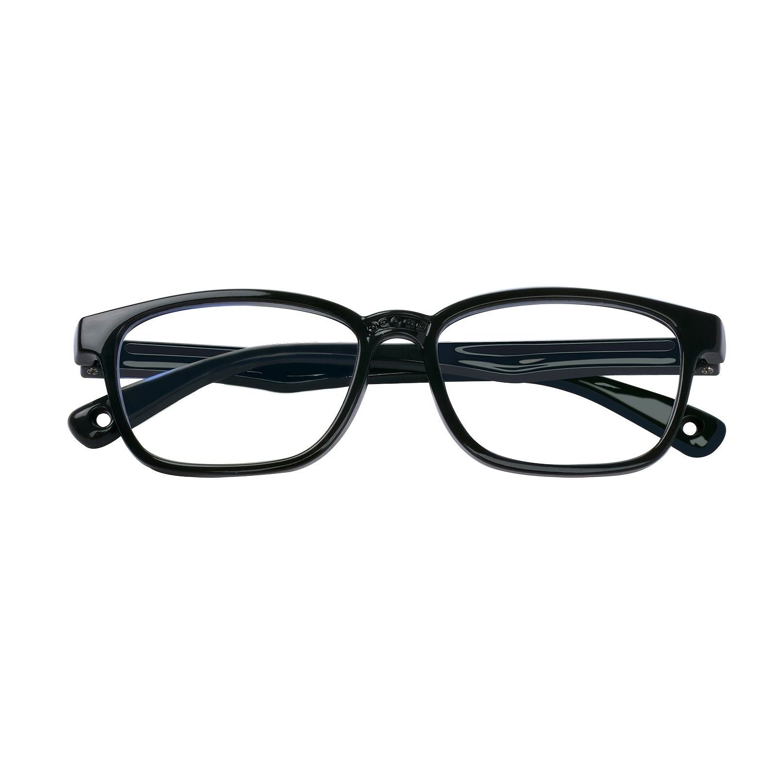 Girl's Square Frame Light Blocking Glasses Age 3-10 Anti Glare & Eyestrain