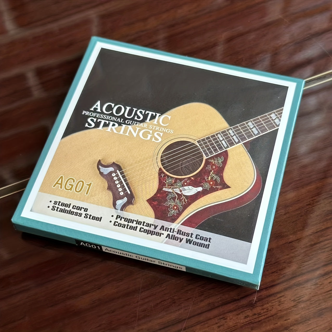 010 Acoustic Guitar Strings Stainless Steel Coated Copper Alloy Wound