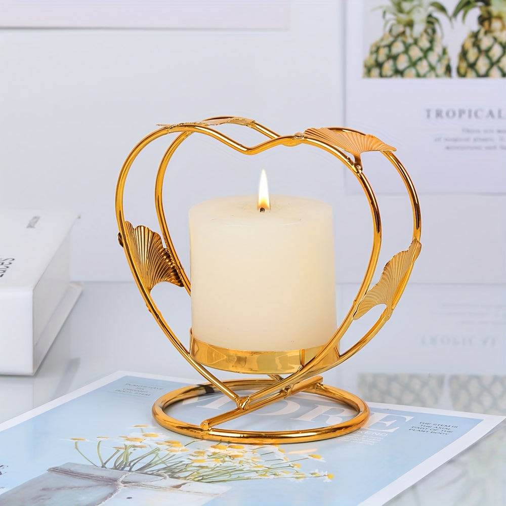 Nordic Iron Candle Holder for Living Room Decor