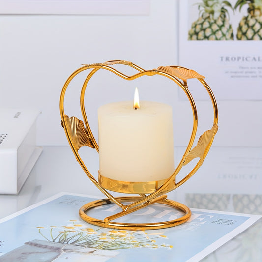 Nordic Iron Candle Holder for Living Room Decor