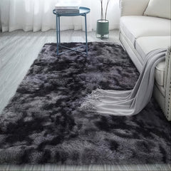 Fluffy Floor Mat Modern Bedroom Area Rug 140x200cm
