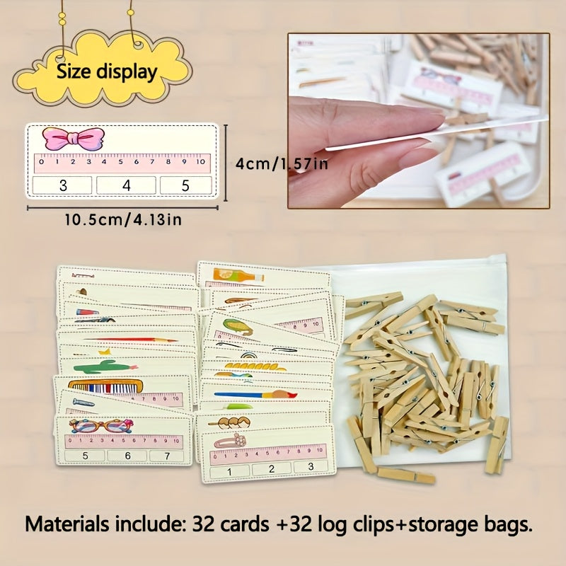 Measurement Toy Set for Preschool & Kindergarten