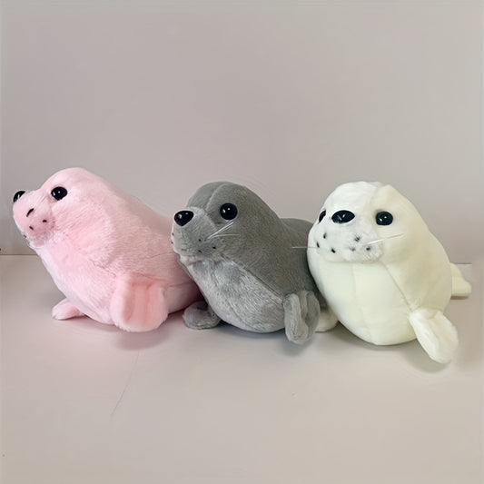 Sea Lion Plush Toy & Pillow - Ideal for Kids' Birthdays & Decor