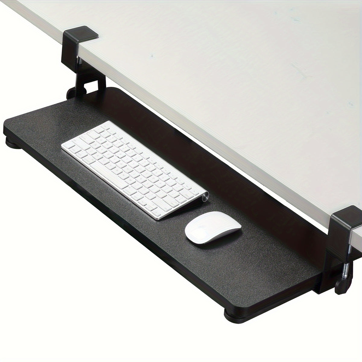 Underdesk Keyboard Tray Saves Space Easy Installation Study Office Dormitory
