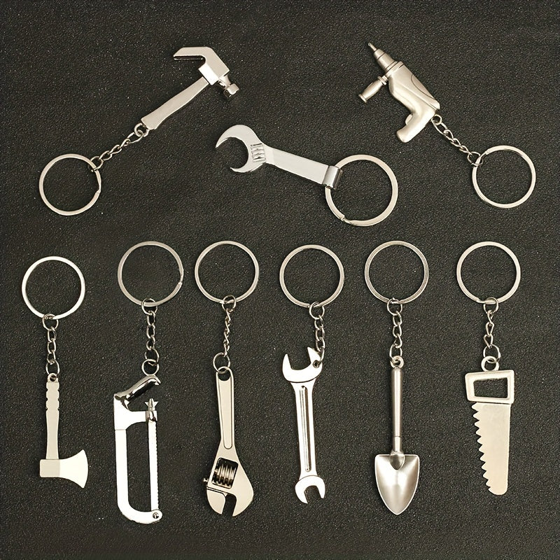 Mini Tool Keychain Wrench Screwdriver Key Ring Pendant