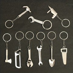 Mini Tool Keychain Wrench Screwdriver Key Ring Pendant