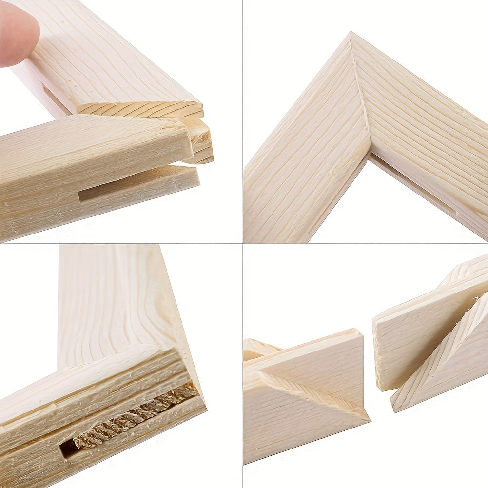 DIY Canvas Stretcher Bars Frame Kit for Paintings Prints