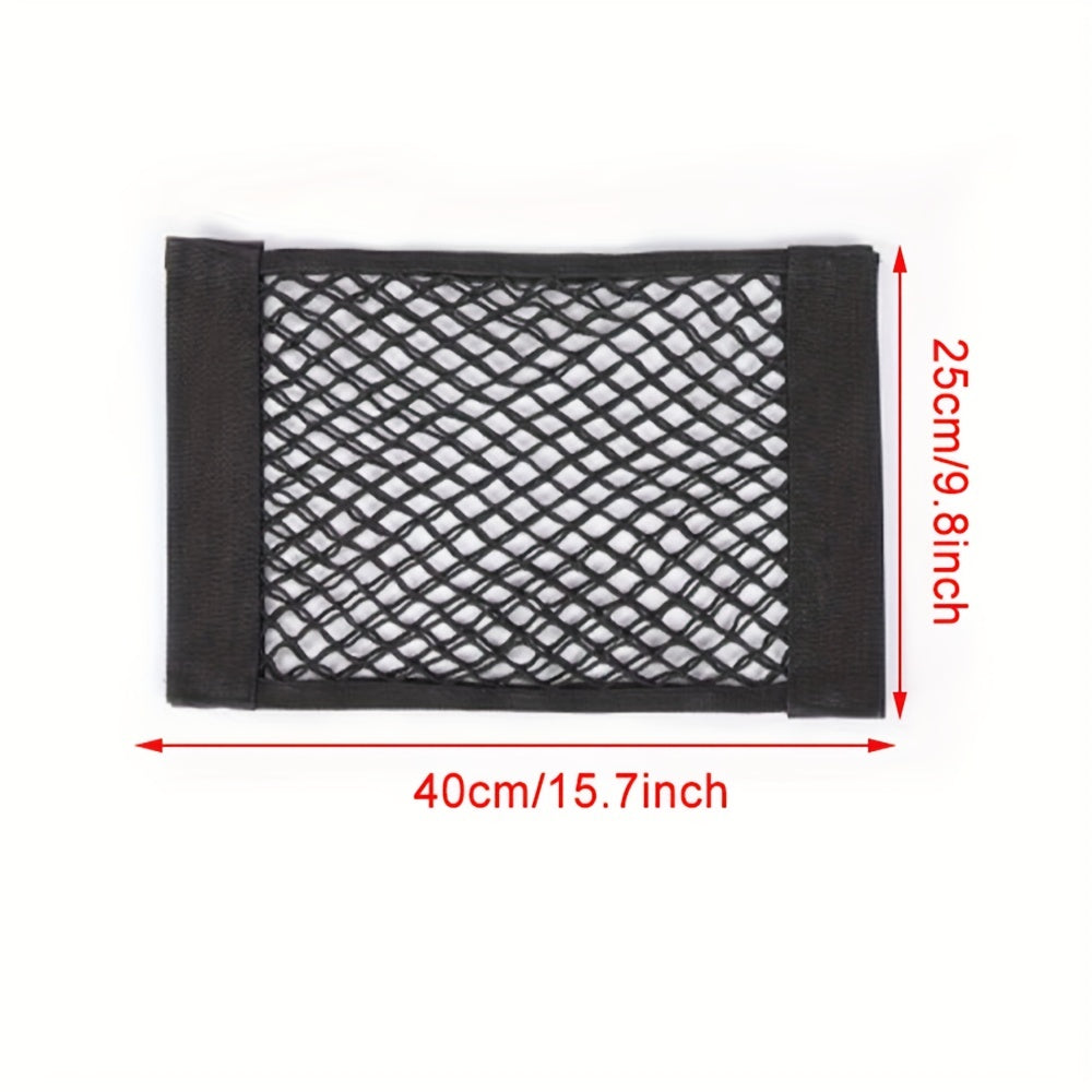 Double Layer Mesh Pocket Bag for Car Trunk Storage