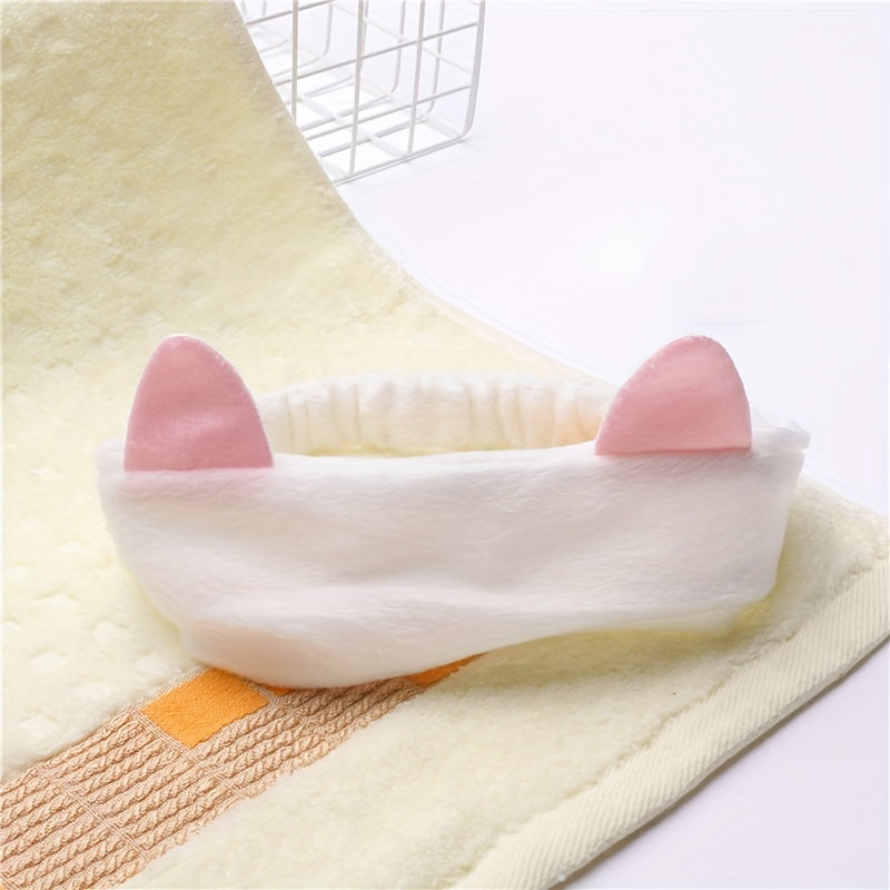 Cat Ear Headband Soft Comfortable Cosmetic Headband