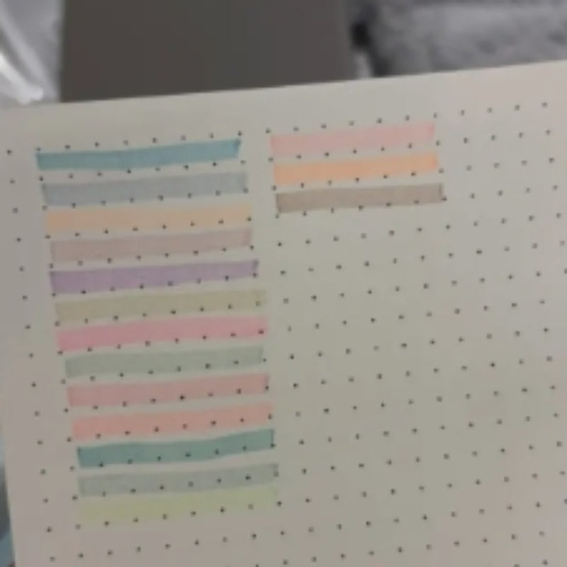 Large Capacity Fluorescent Marker Pens Set