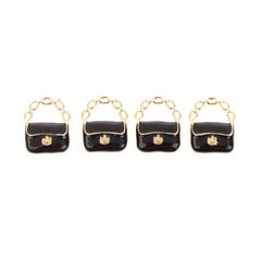 Mini Metal Handbag Ornament 3D Solid Small Purse Model