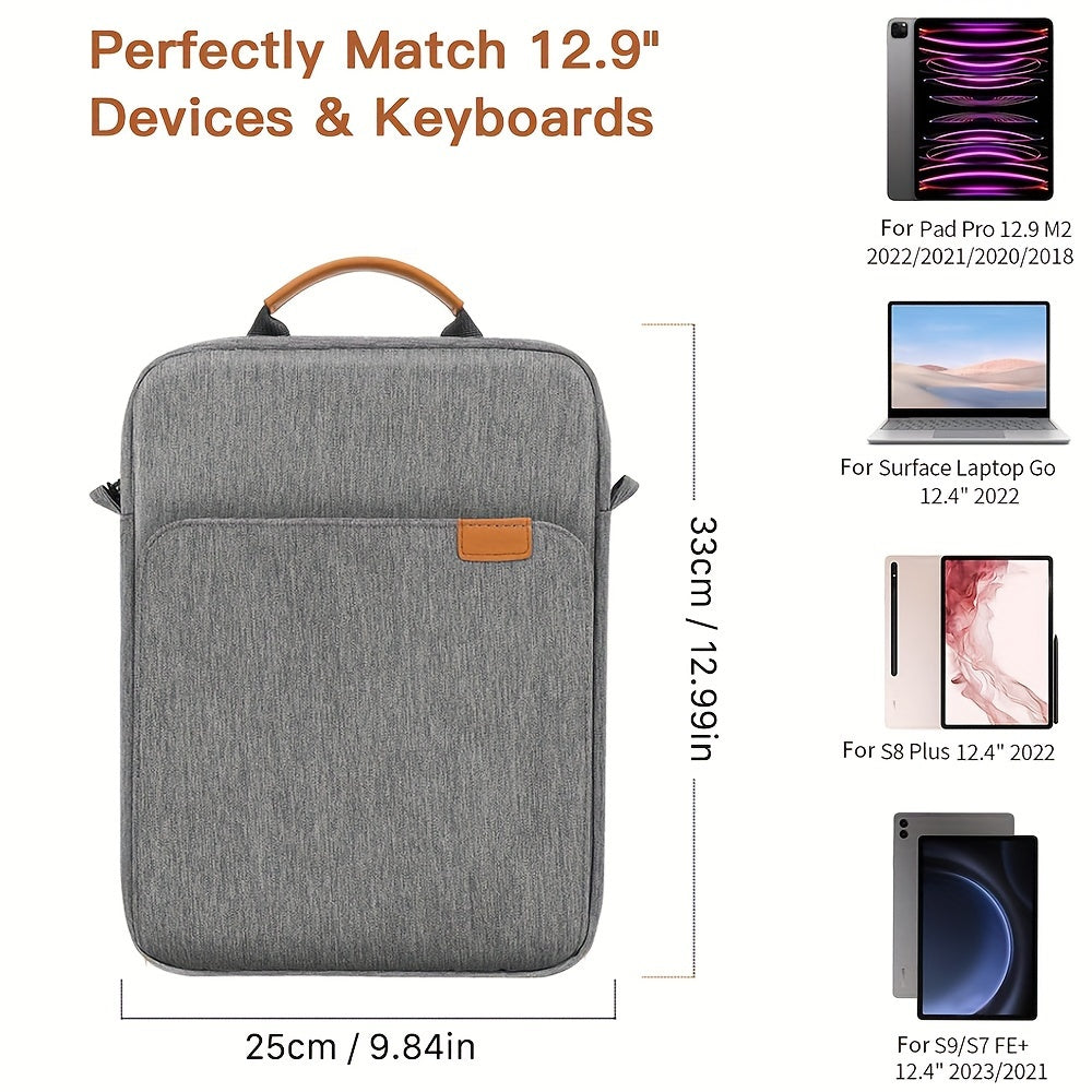 Waterproof Vertical Laptop Bag for Daily Commuting