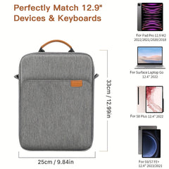 Waterproof Vertical Laptop Bag for Daily Commuting