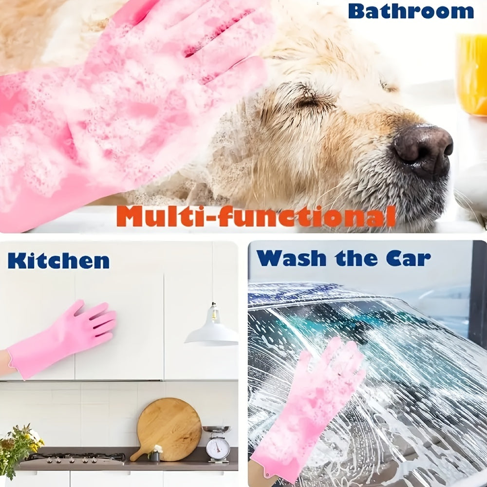 Pet Hair Removal Glove for Dog & Cat Grooming