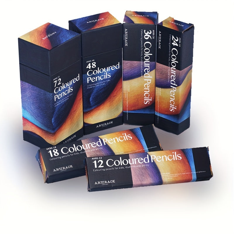 72 Professional Colored Pencils Set