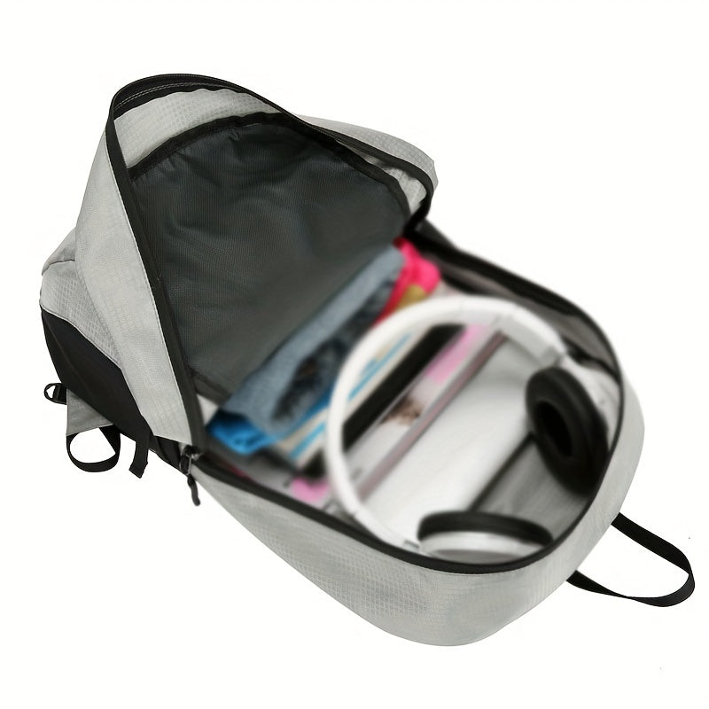 Lightweight Foldable Hiking Backpack Waterproof Large Capacity Travel Bag