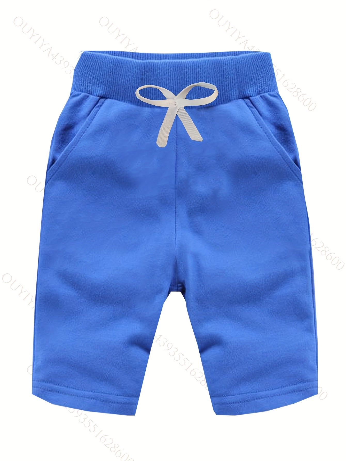 Boys Sports Shorts Drawstring Waist Soft Comfortable Breathable Summer