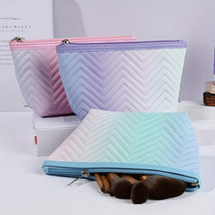 Portable Gradient Toiletry Travel Bag for Women