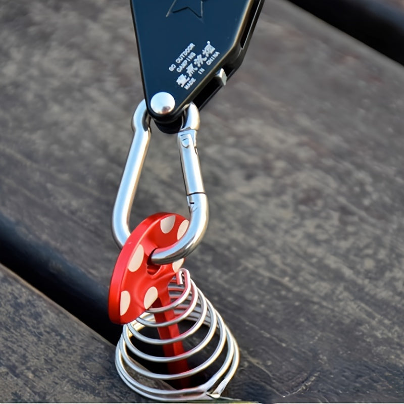Canopy Ground Nail Wooden Board - Aluminum Alloy Spring Nail
